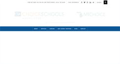 Desktop Screenshot of choiceschools.com